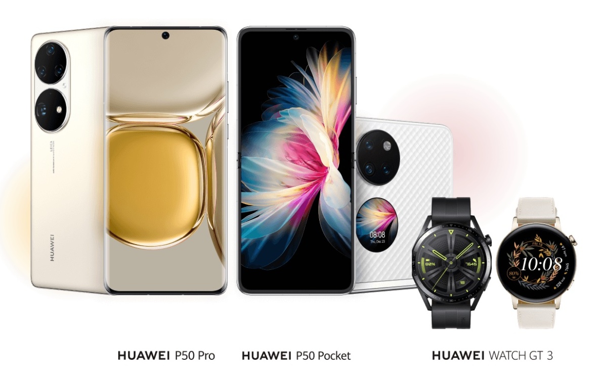 Play do smartfonu Huawei P50 dodaje zegarek w prezencie