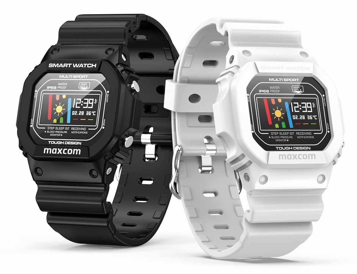 Maxcom FW22 Classic zmierzy ciśnienie oraz wykona badanie EKG