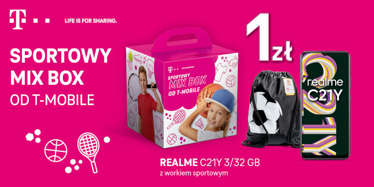 T-Mobile: nowe warianty MIX BOX-ów. Trzy smartfony i sportowe gadżety