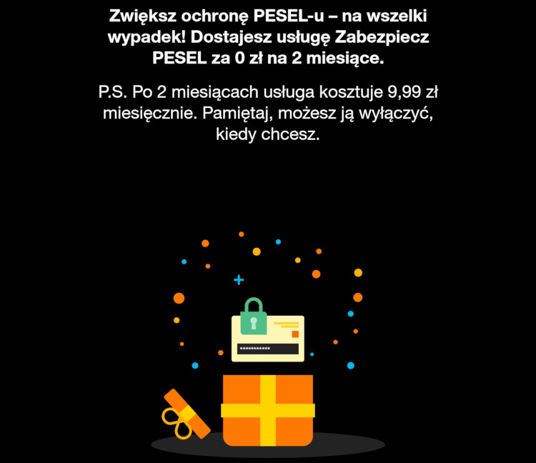 Orange: zabezpiecz się na wszelki wypadek. Przez dwa miesiące za darmo