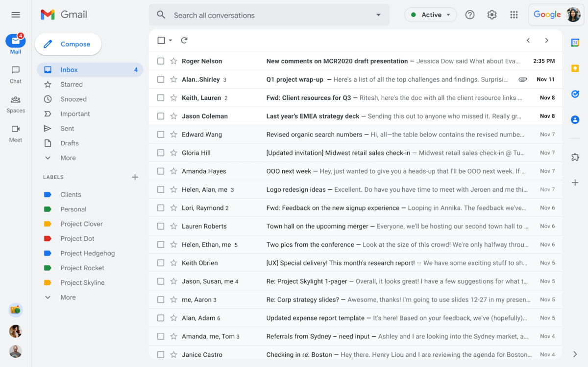 Gmail zmieni się nie do poznania. Nie masz wyboru