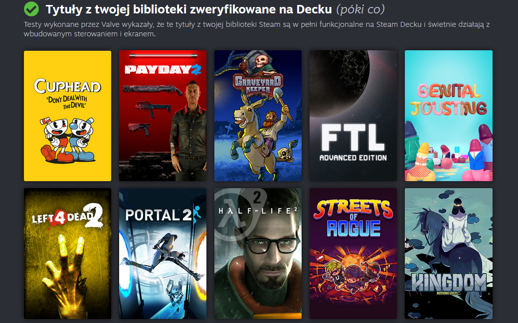 Steam Deck: Sprawdź czy Twoje gry będą działać na konsoli