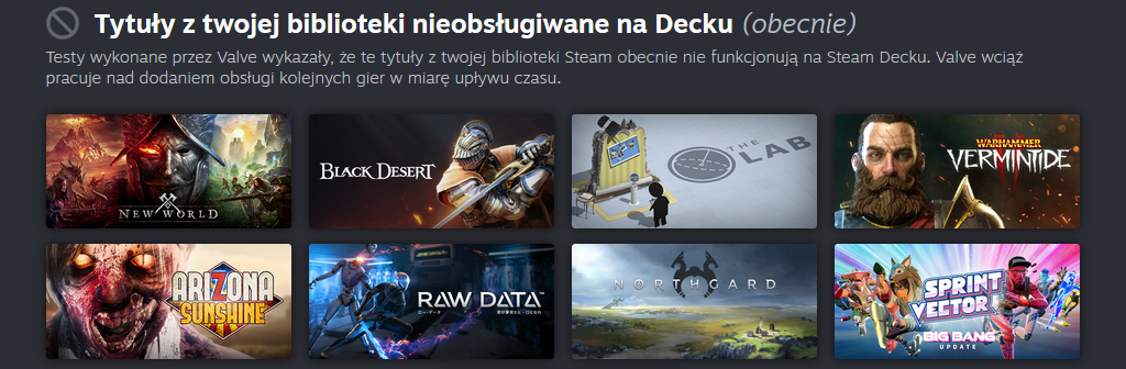Steam Deck: Sprawdź czy Twoje gry będą działać na konsoli
