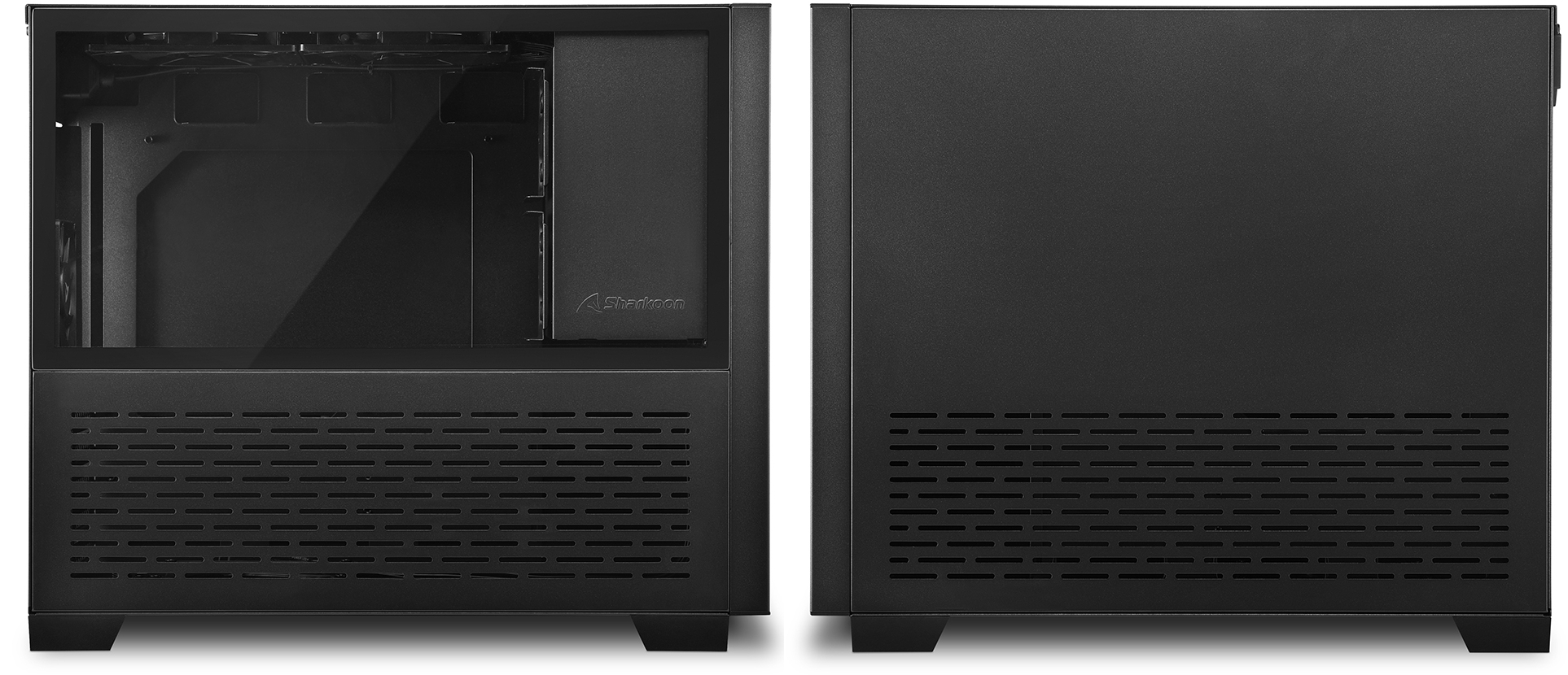 Sharkoon prezentuje małe, tanie i pojemne obudowy Micro Tower