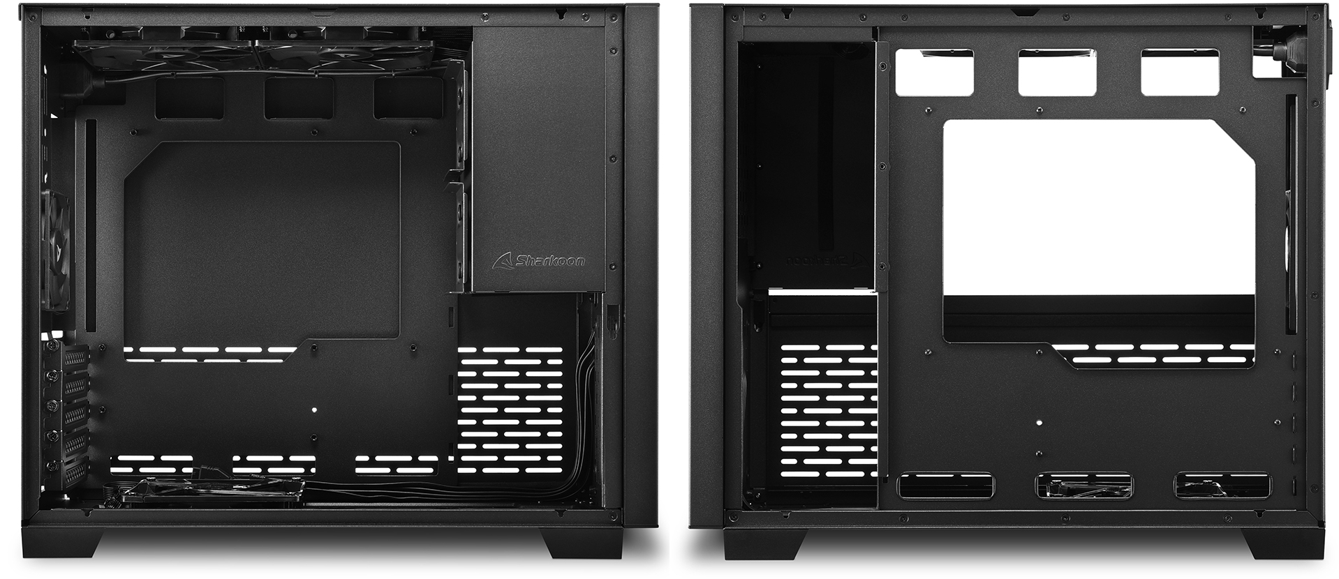 Sharkoon prezentuje małe, tanie i pojemne obudowy Micro Tower