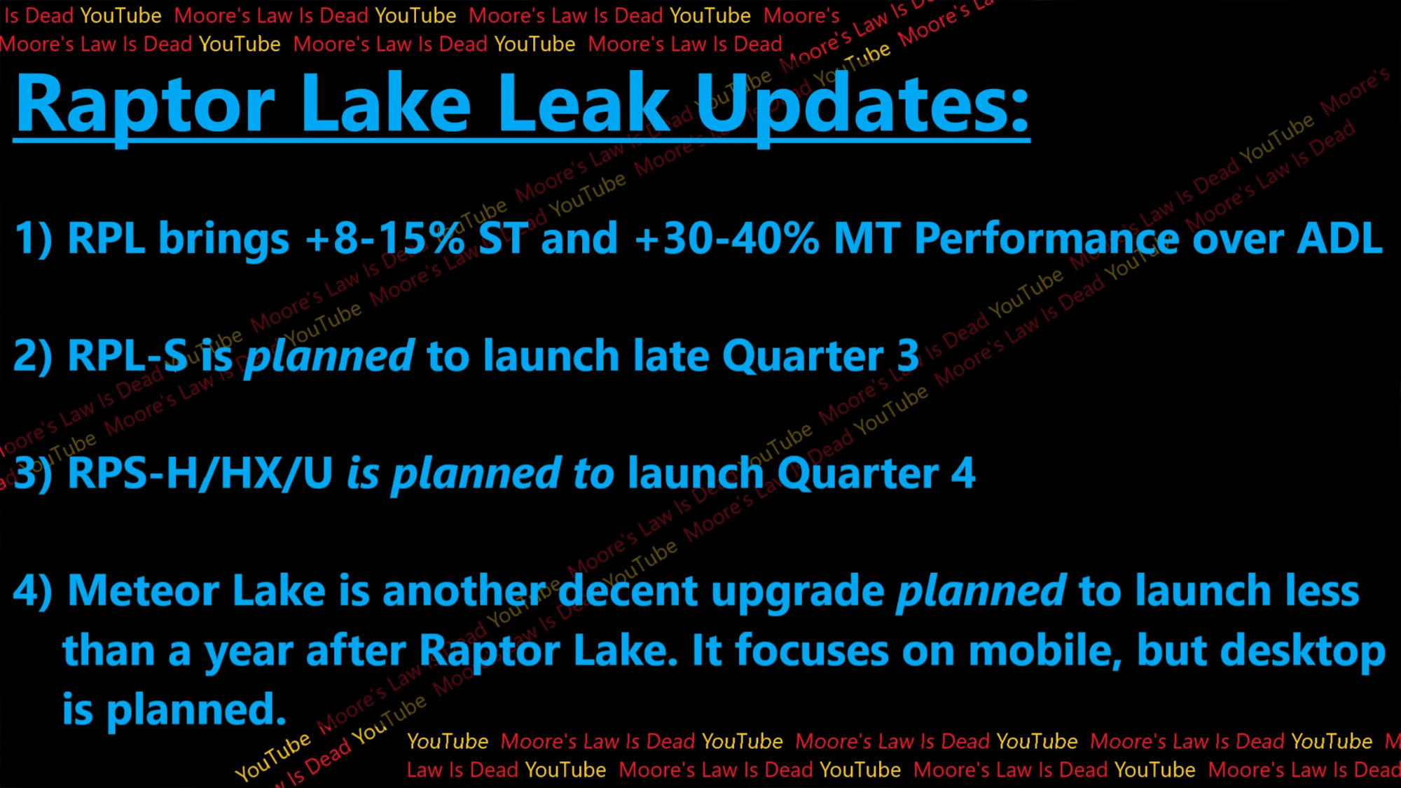 Procesory Intel Raptor Lake-S zadebiutują jeszcze w tym roku
