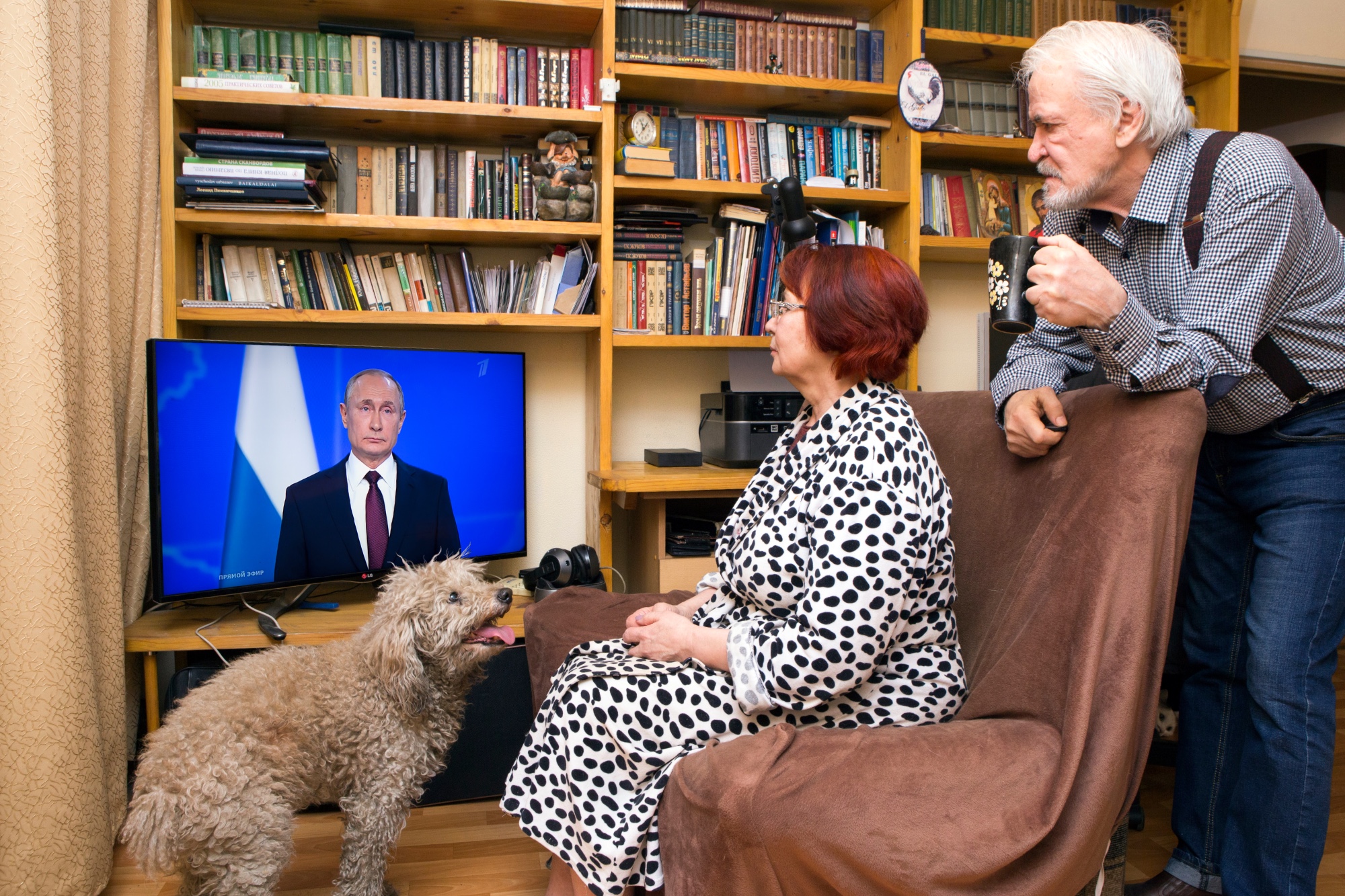 Wojna na Ukrainie: Anonymous atakują rosyjską telewizję