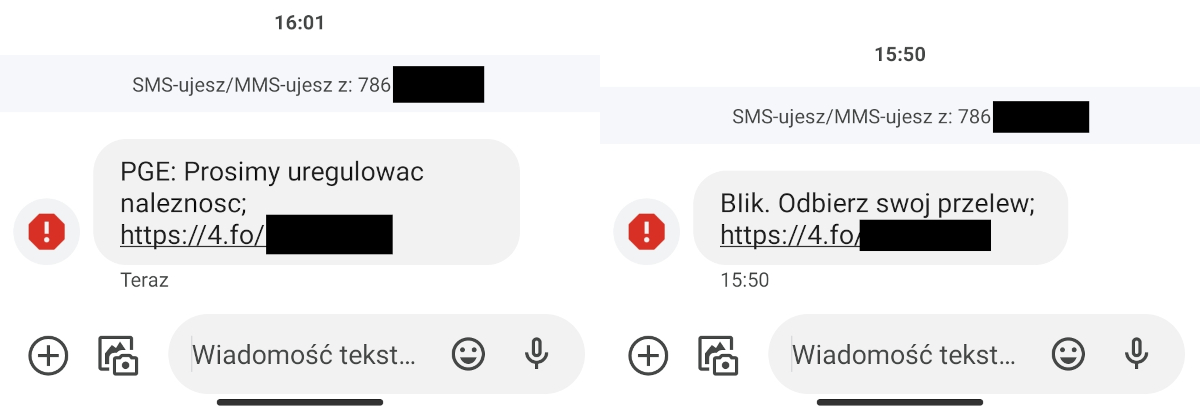 SMS bankructwa. Sprawdź, czy takiego nie masz