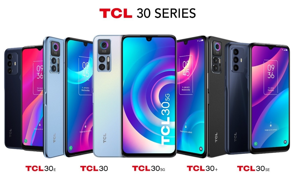 TCL na MWC 2022 pokazuje pięć nowych smartfonów