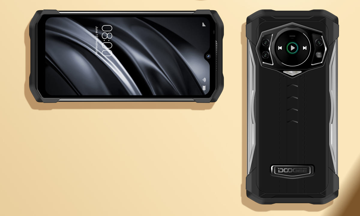 Doogee S98 to bardzo nietypowy pancernik. Ma dwa ekrany