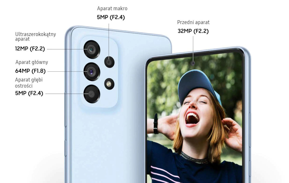 Galaxy A53 5G i Galaxy A33 5G z aparatami z OIS zadebiutowały
