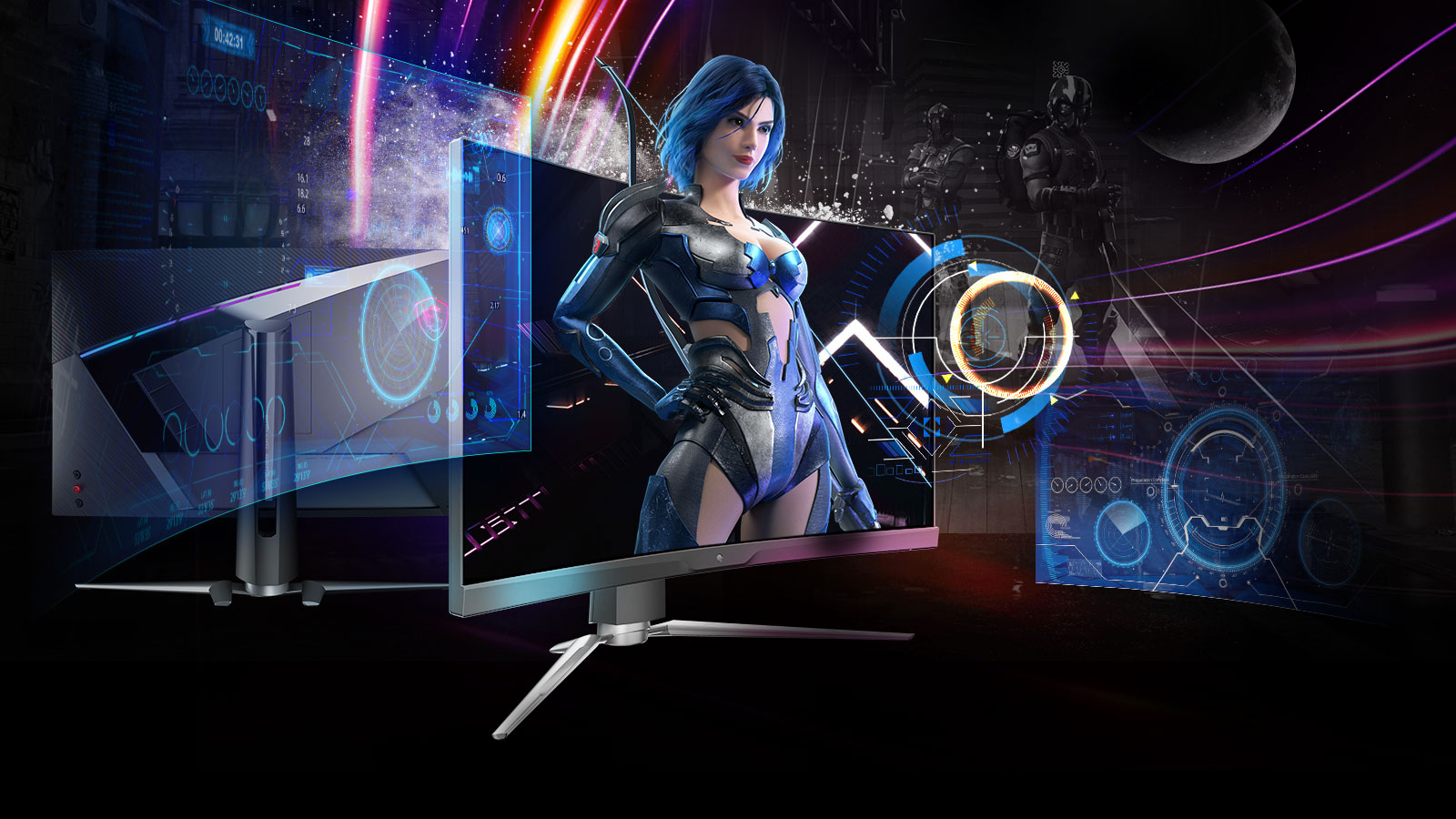 MSI MPG ARTYMIS: Dwa zakrzywione monitory dla wymagających graczy