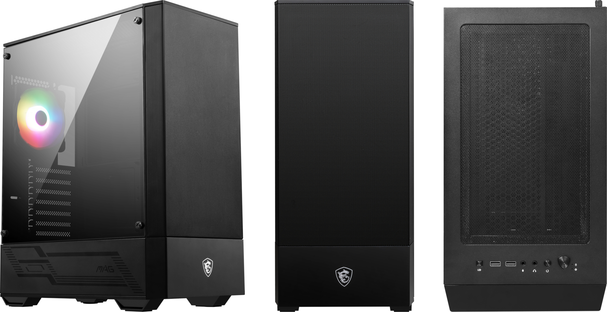 MSI MAG Forge 111R: Przewiewna obudowa z podświetleniem ARGB LED