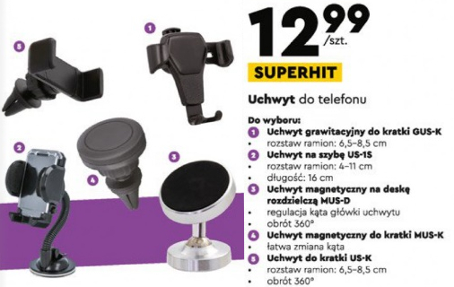 Biedronka oferuje gadżety dla kierowców. Ceny już od 13 zł