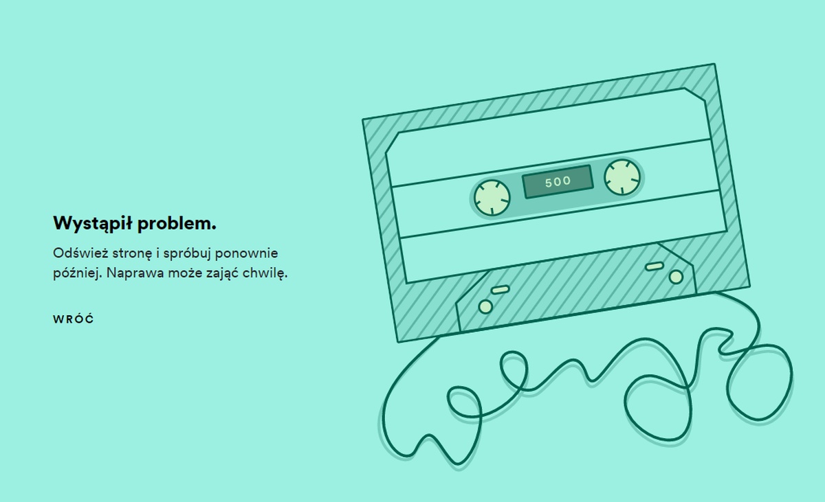 Spotify ma globalną awarię. Nie działa strona WWW i aplikacja
