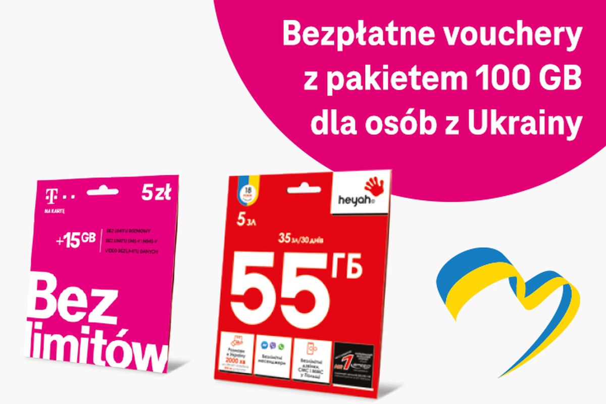 T-Mobile rozdaje darmowy Internet klientom z Ukrainy