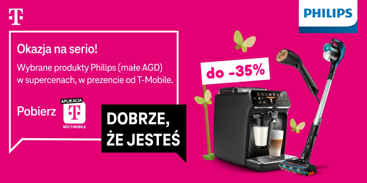 T-Mobile rozdaje zniżkę na małe AGD Philips