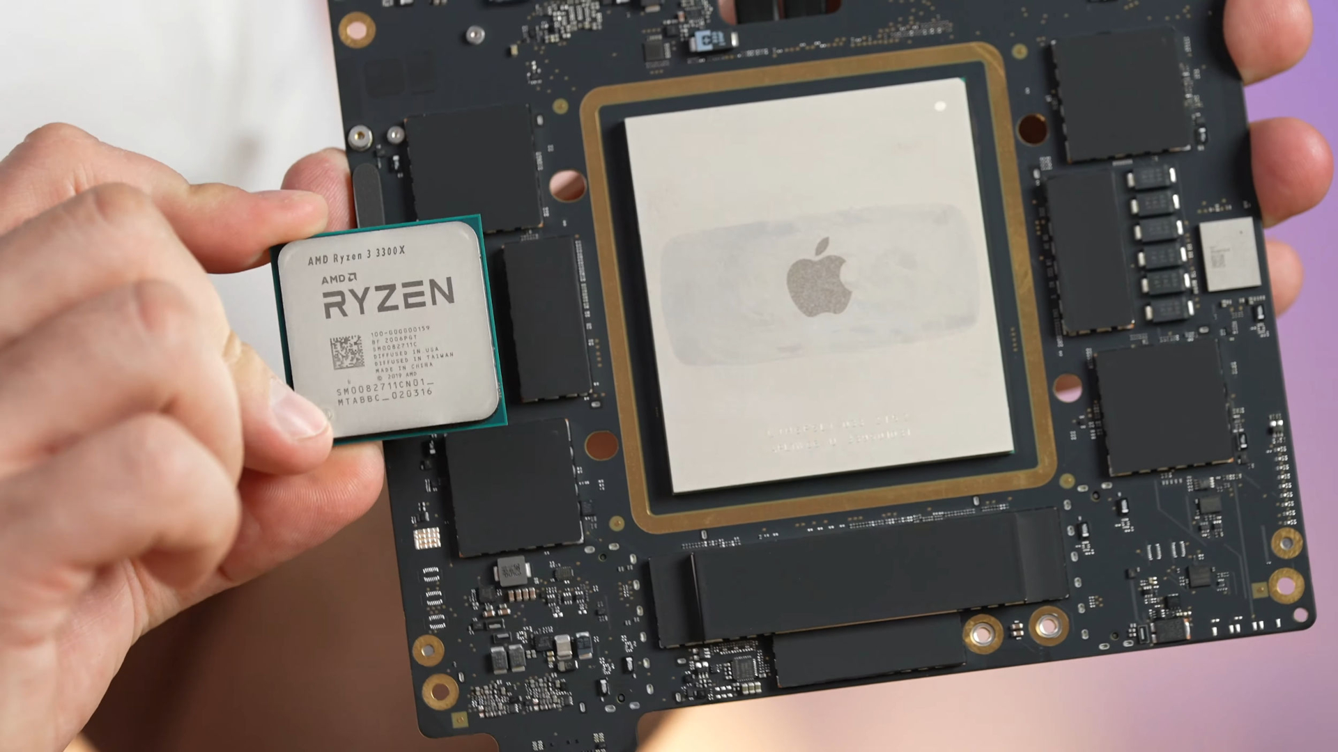 Apple M1 Ultra to olbrzym. Niemal trzy razy większy od AMD Ryzen