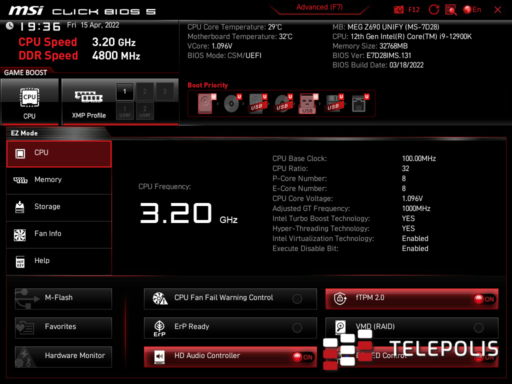 Test MSI MEG Z690 UNIFY: Królewska płyta główna dla Intel Alder Lake
