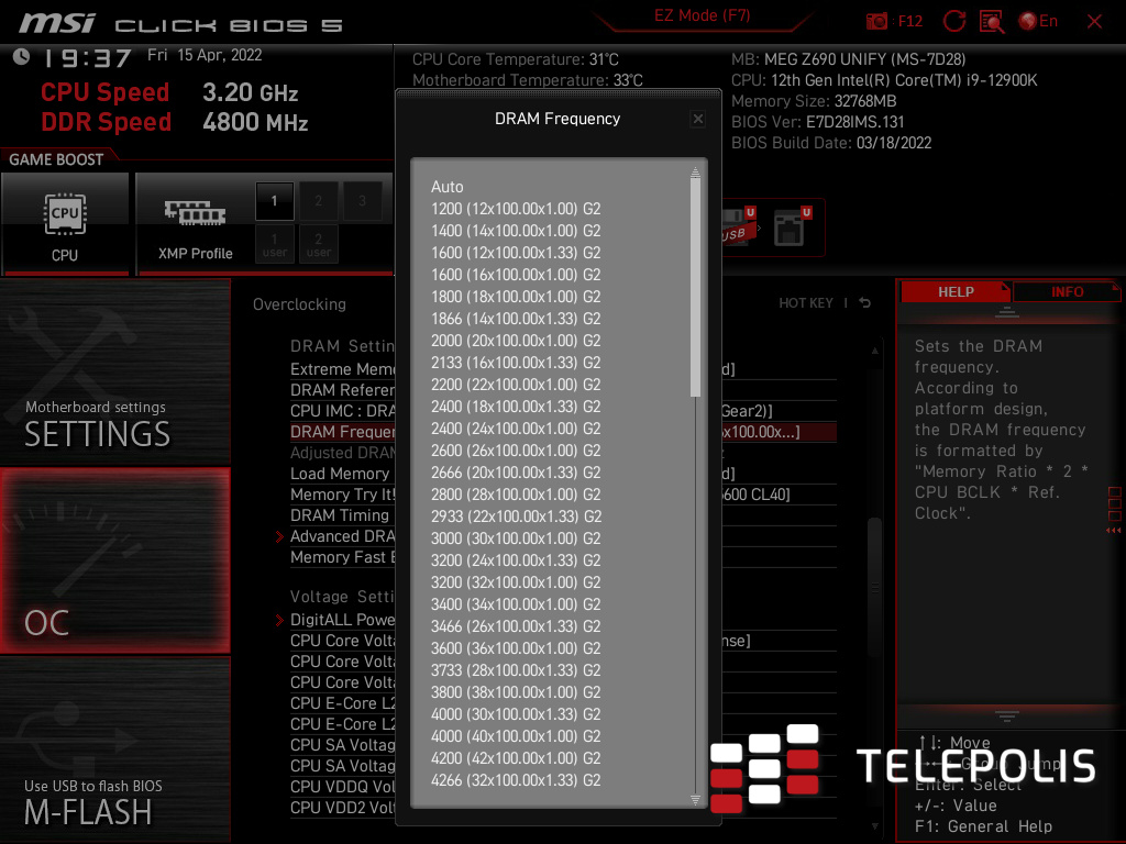 Test MSI MEG Z690 UNIFY: Królewska płyta główna dla Intel Alder Lake