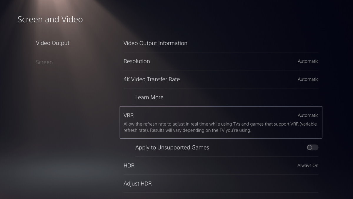 VRR dostępny na PlayStation 5, ale jest duży haczyk