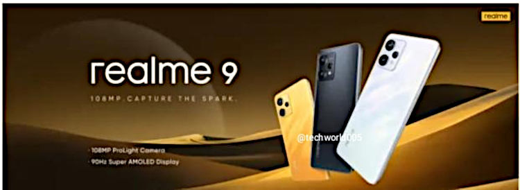 Realme 9 4G z aparatem 108 Mpix – wiemy już coraz więcej