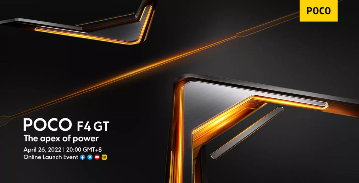 Xiaomi POCO F4 GT zadebiutuje już w kwietniu. Oto oficjalne potwierdzenie