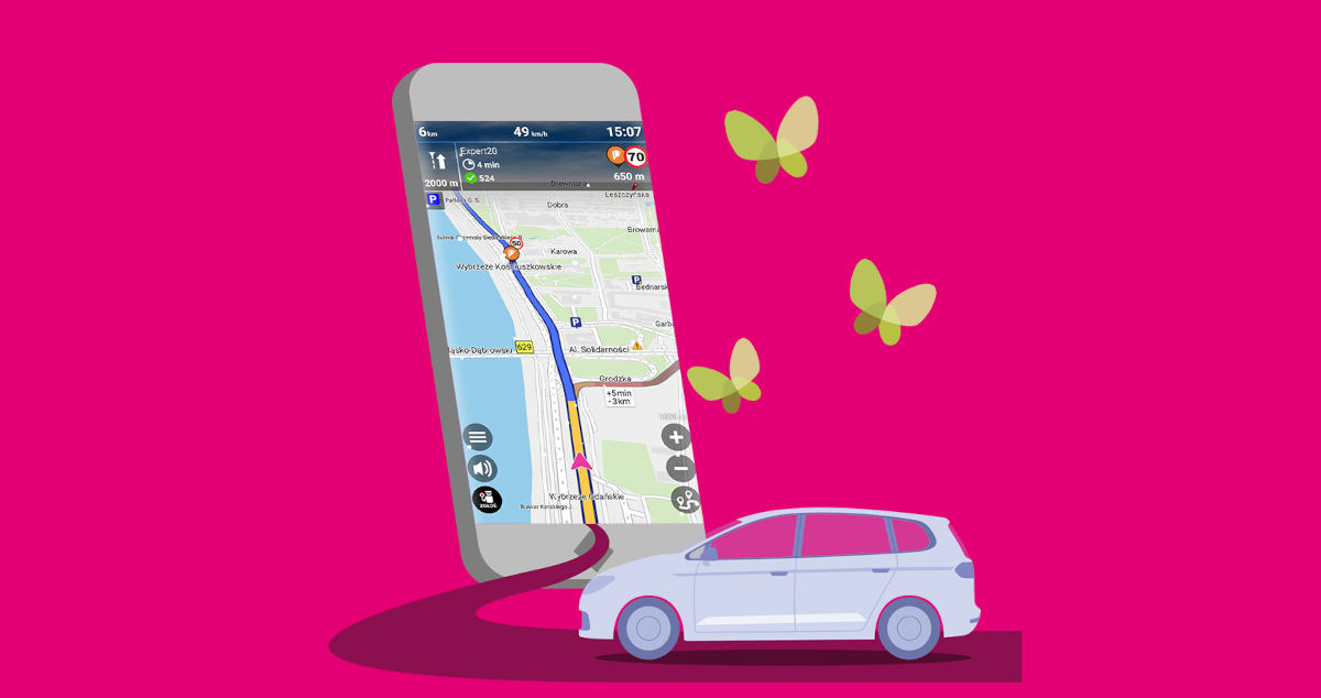 Za darmo Nawigacja T-Mobile na 60 dni. Do kiedy odebrać prezent?