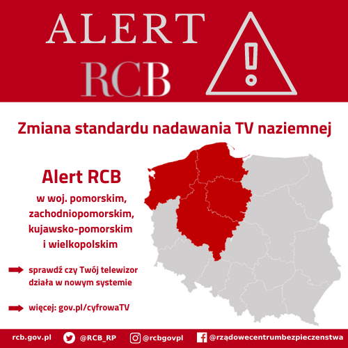 Alerty RCB ostrzegają przed kolejną katastrofą. Chodzi o telewizor