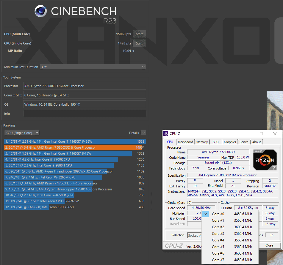 Pojawił się przedpremierowy test procesora AMD Ryzen 7 5800X3D