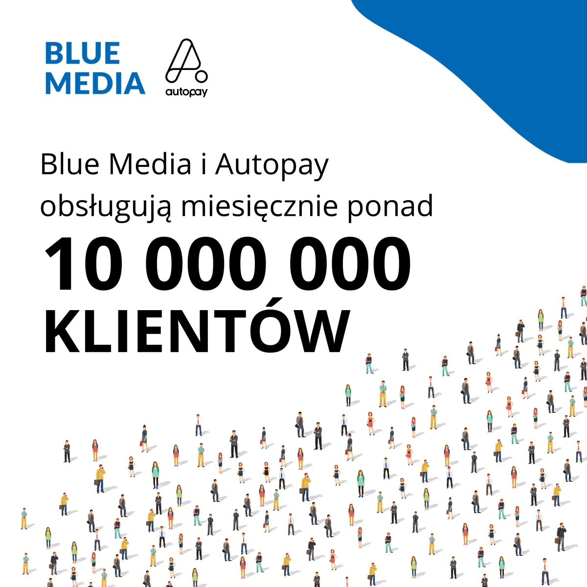 Autopay i Blue Media mają ponad 10 milionów użytkowników miesięcznie