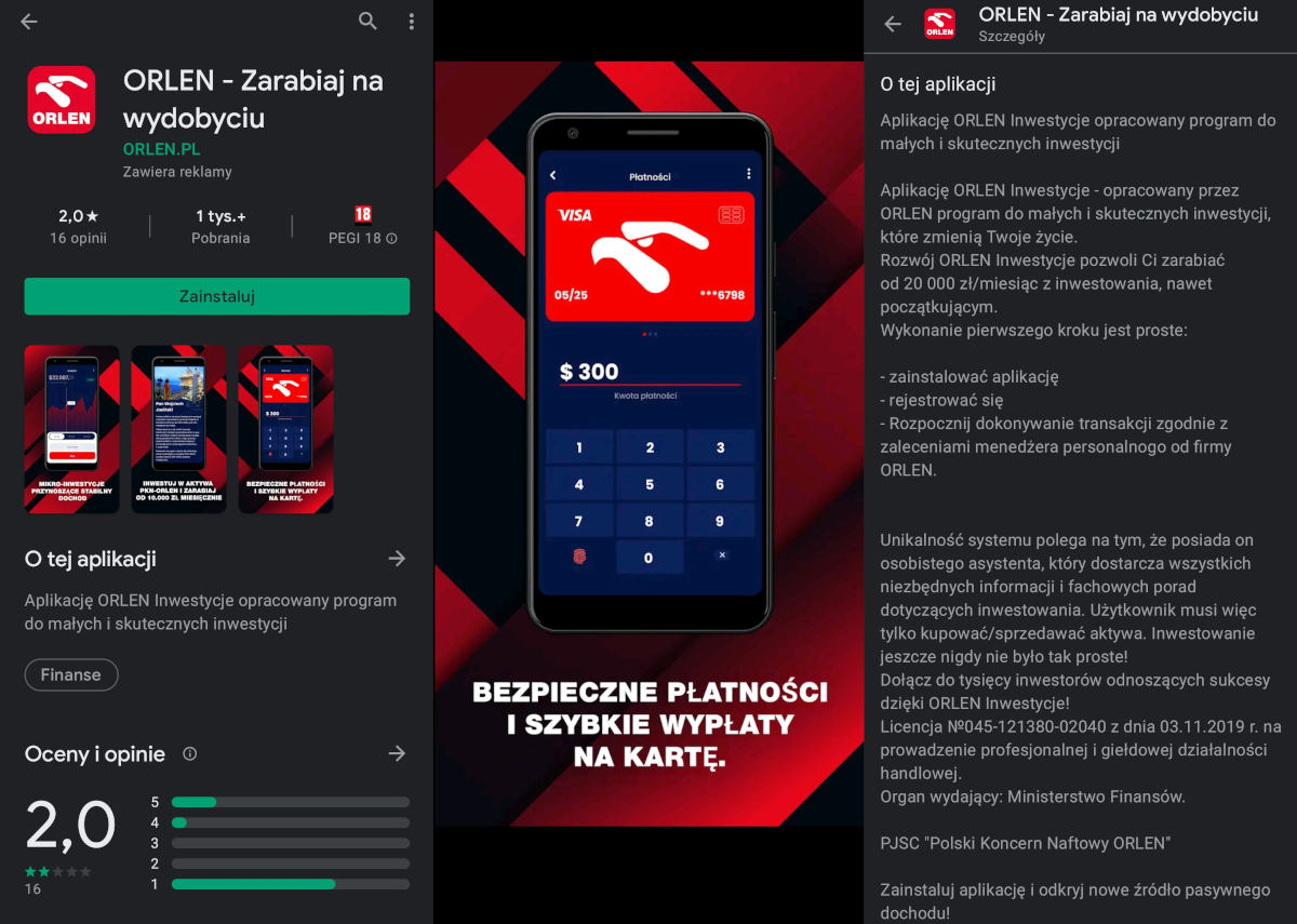 Atak na pieniądze Polaków. Klienci Orlenu na celowniku