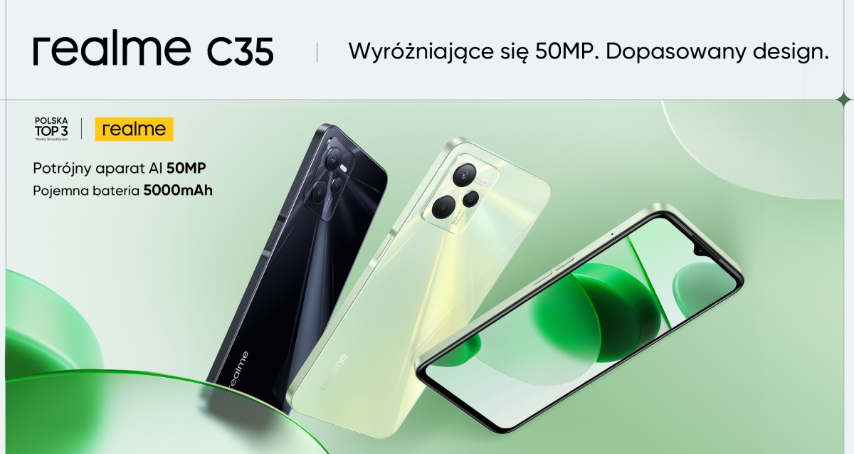 Realme C31 i C35 wchodzą do Polski. Z jaką ceną?