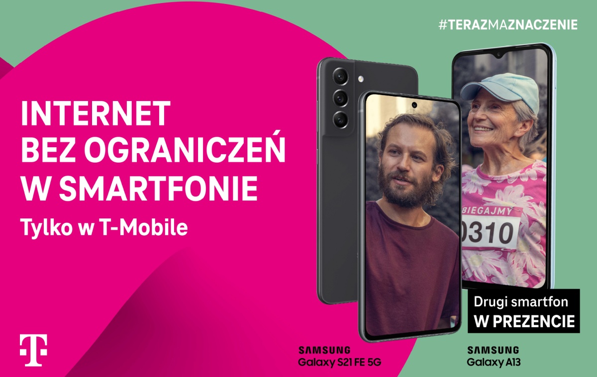 T-Mobile: kup smartfon z nielimitowanym Internetem 5G, a drugi dostaniesz gratis