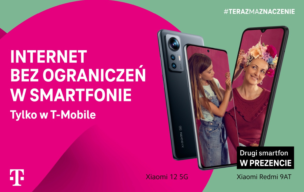 T-Mobile: kup smartfon z nielimitowanym Internetem 5G, a drugi dostaniesz gratis