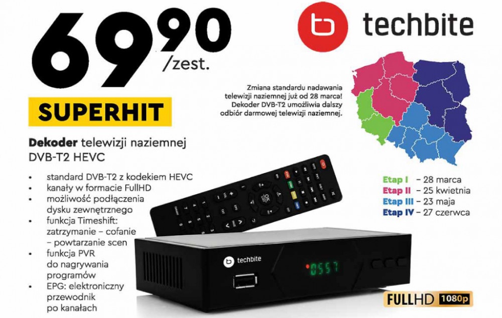 Biedronka. Gigantyczna wyprzedaż elektroniki. Już za stówę poszalejesz