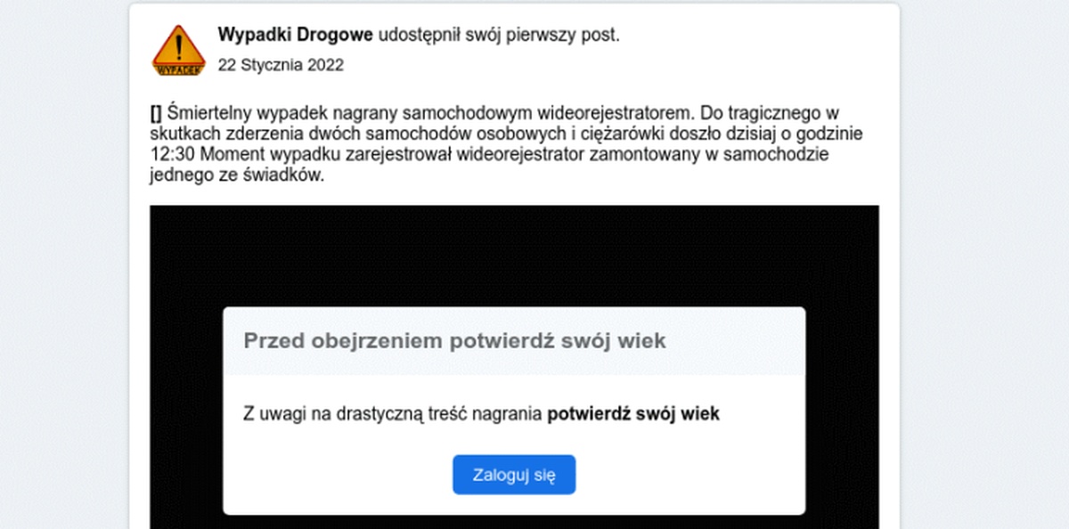 Atak na Polaków. Uważaj, wykorzystano autorytet policji