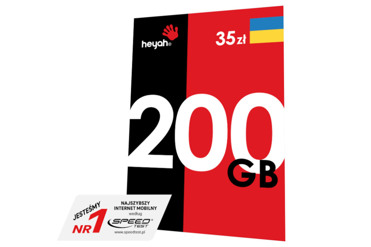 Heyah: nowy pakiet internetowy 200 GB. Kto może skorzystać?