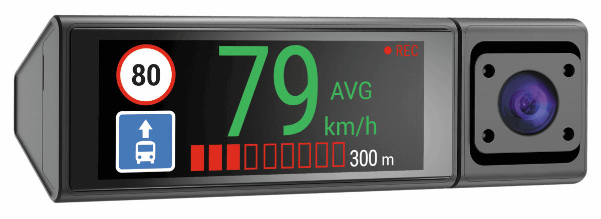 Rejestrator Navitel RC3 Pro ma trzy kamery.  Po co aż tyle?