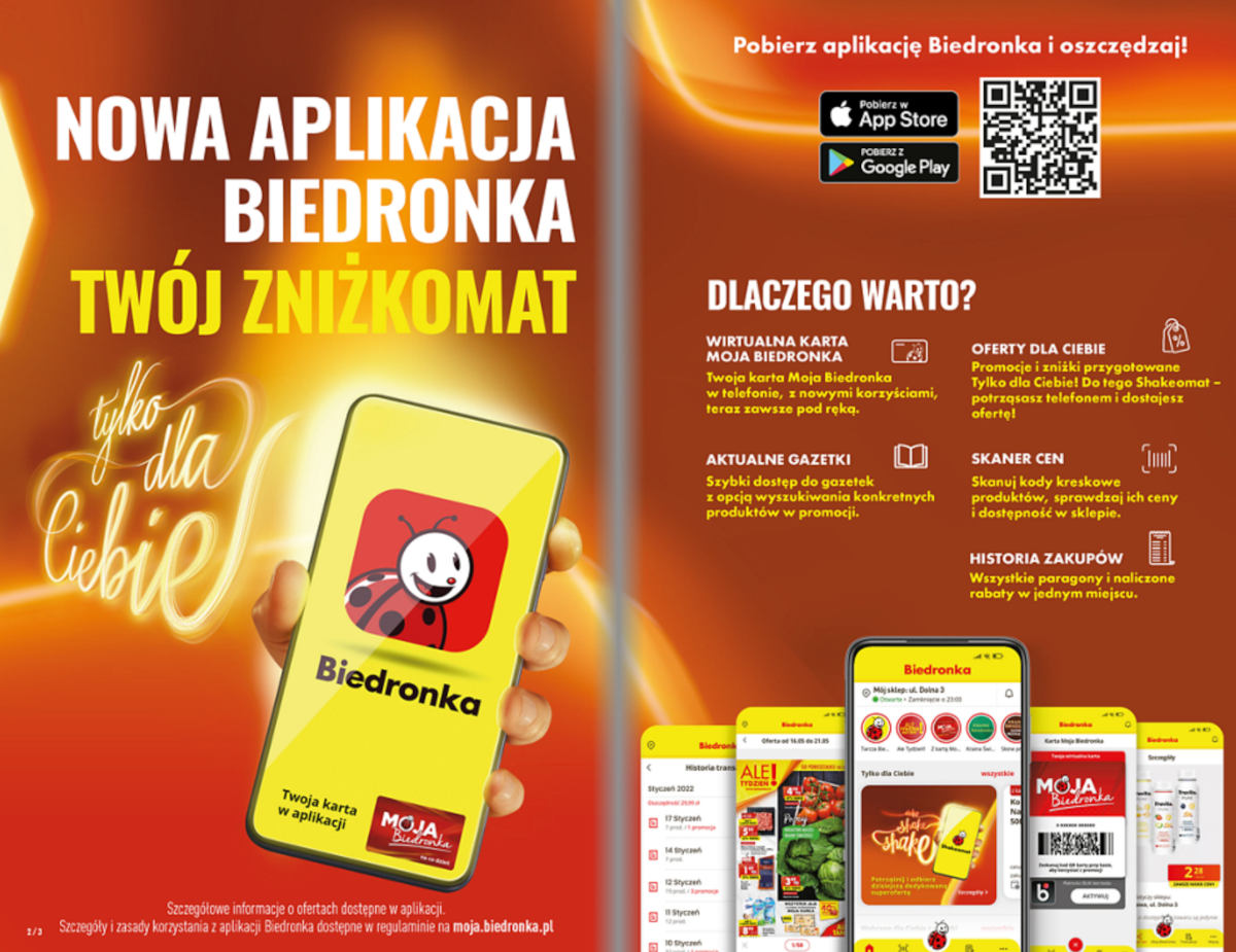 Biedronka z niezwykłą promocją. Musisz potrząsnąć telefonem