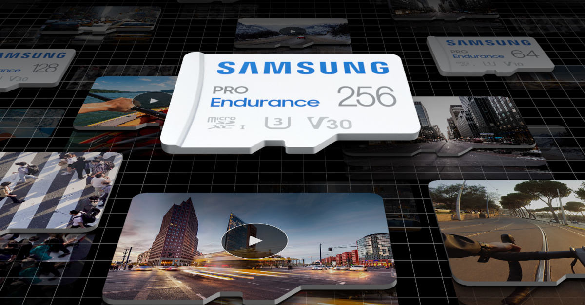 Nowe karty Samsung microSD PRO Endurance przepracują 16 lat. Nieustannie