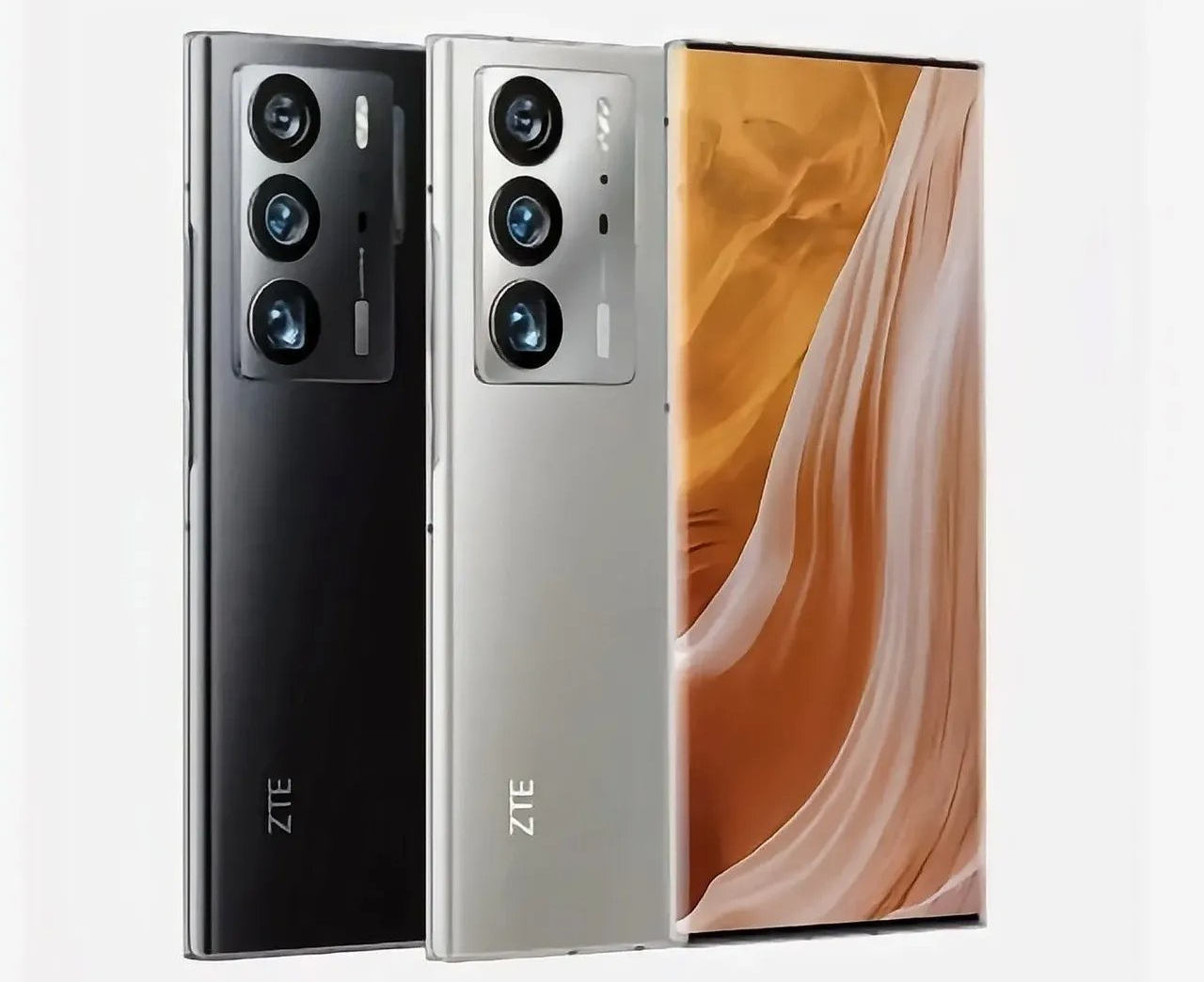 Smartfony ZTE Axon 40 ze sprzętowym szyfrowaniem i nowym aparatem podekranowym