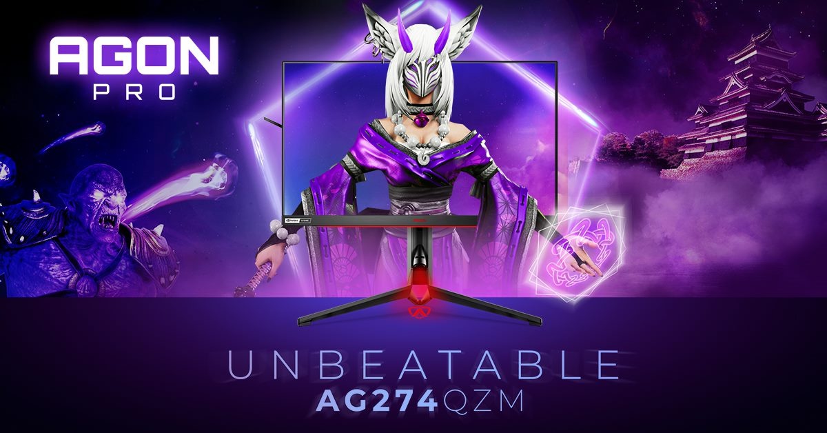 AGON by AOC przygotował monitor dla najbardziej wymagających