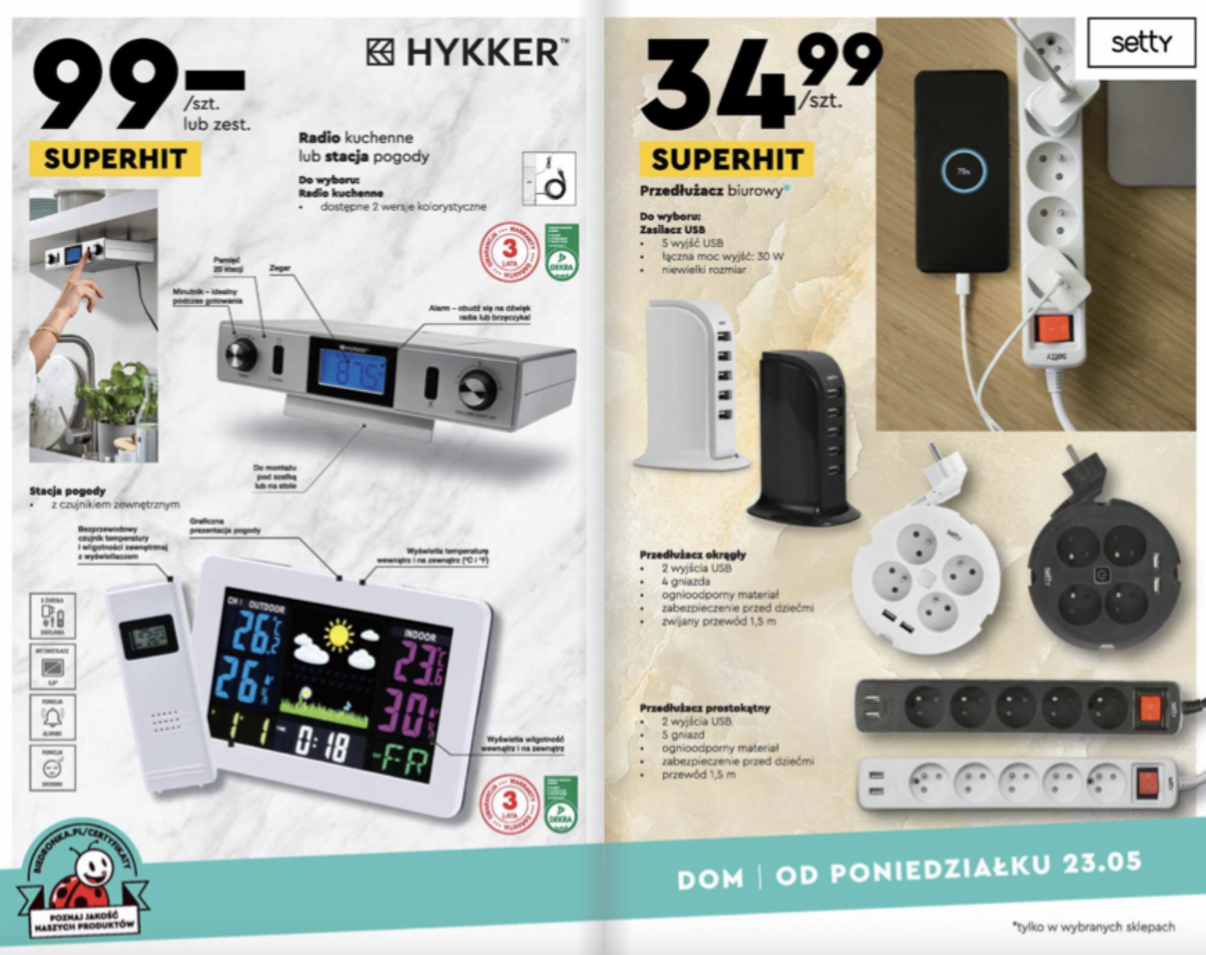 Biedronka z grubą wyprzedażą. Hity już od 35 zł