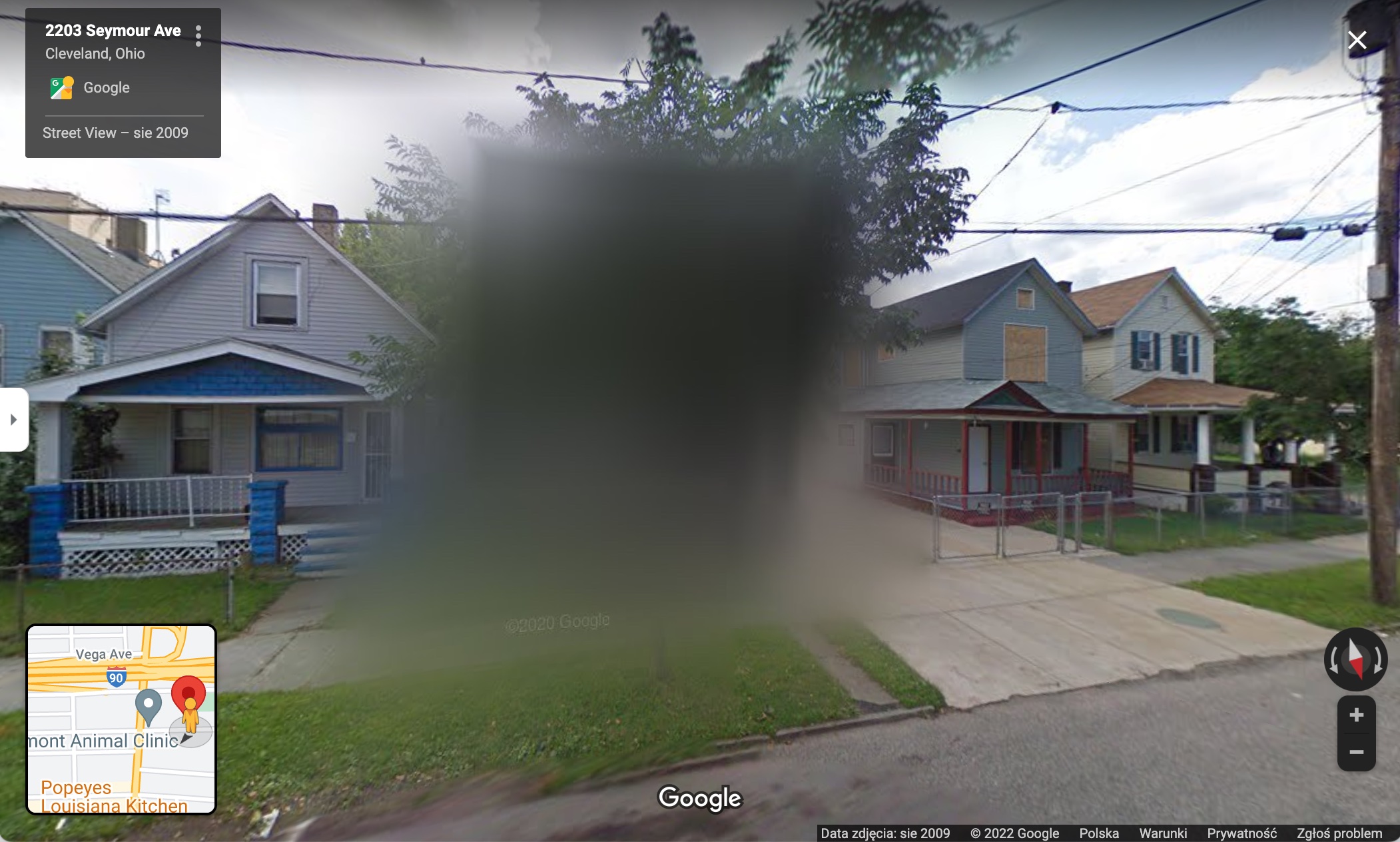 Google Maps zamazało tylko jeden dom w okolicy. Historia mrozi krew