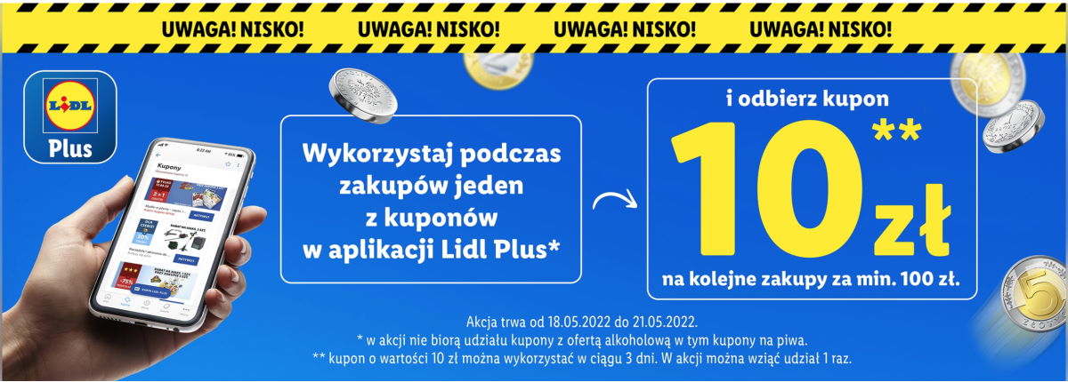 Lidl rozdaje pieniądze na zakupy. Wystarczy aplikacja