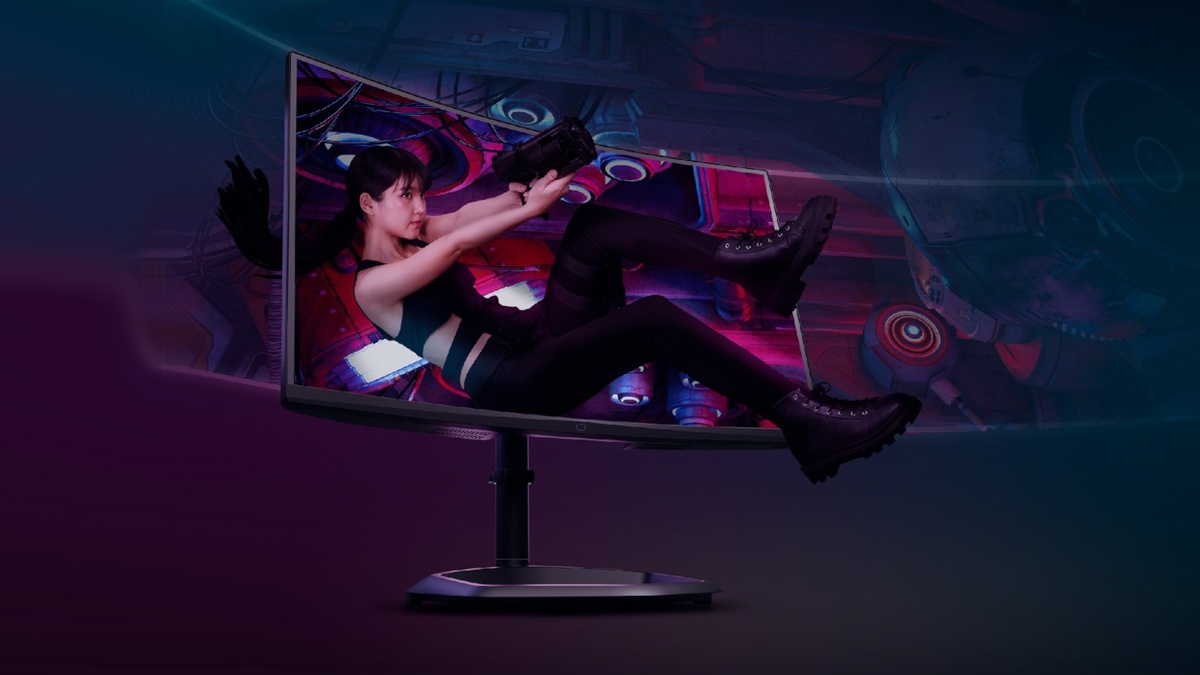 Cooler Master wypuszcza zakrzywione monitory z technologią Quantum Dot