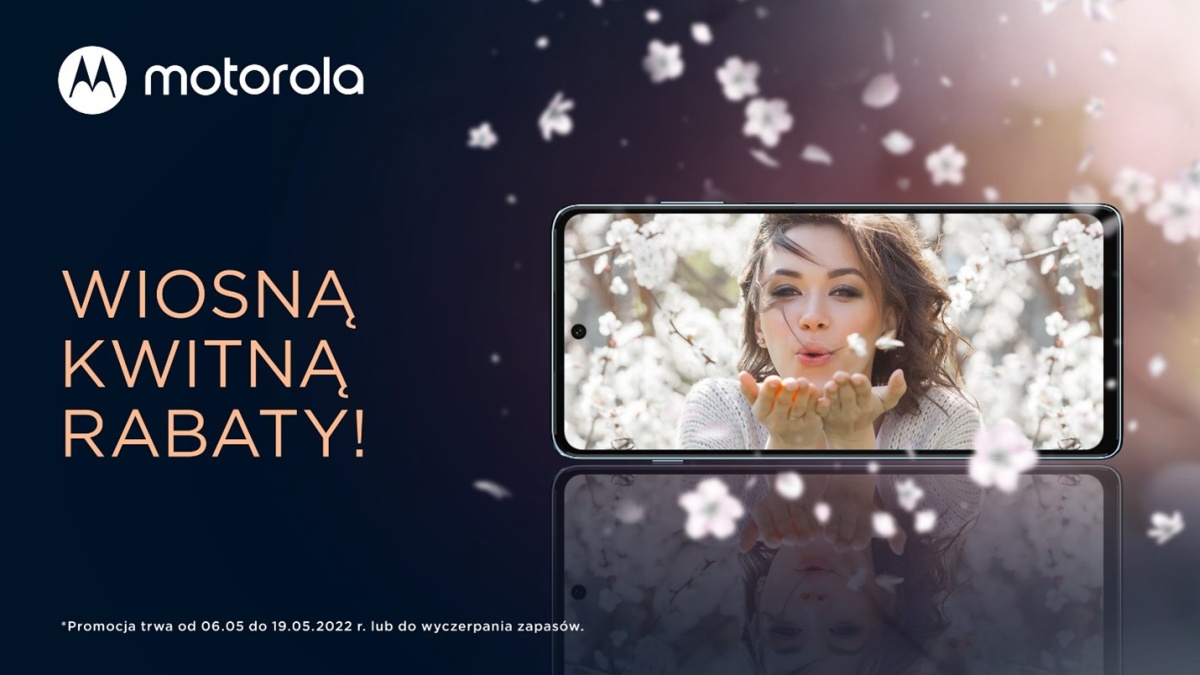 Motorola ma wiosenne rabaty na kilka smartfonów