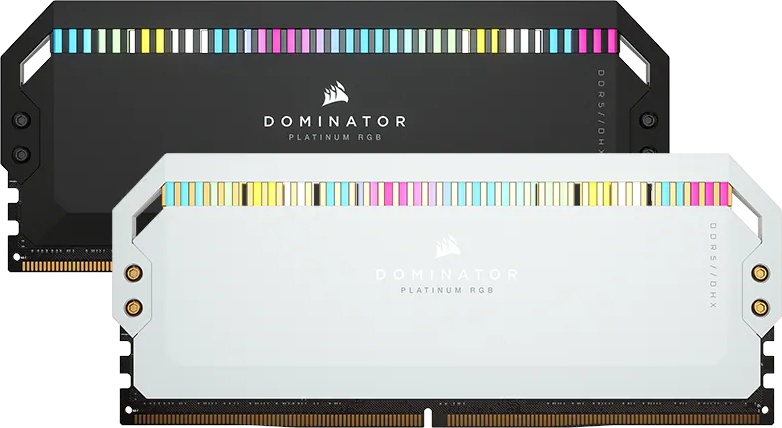 Corsair zaoferuje bardzo wysoko taktowane pamięci DDR5 z RGB LED