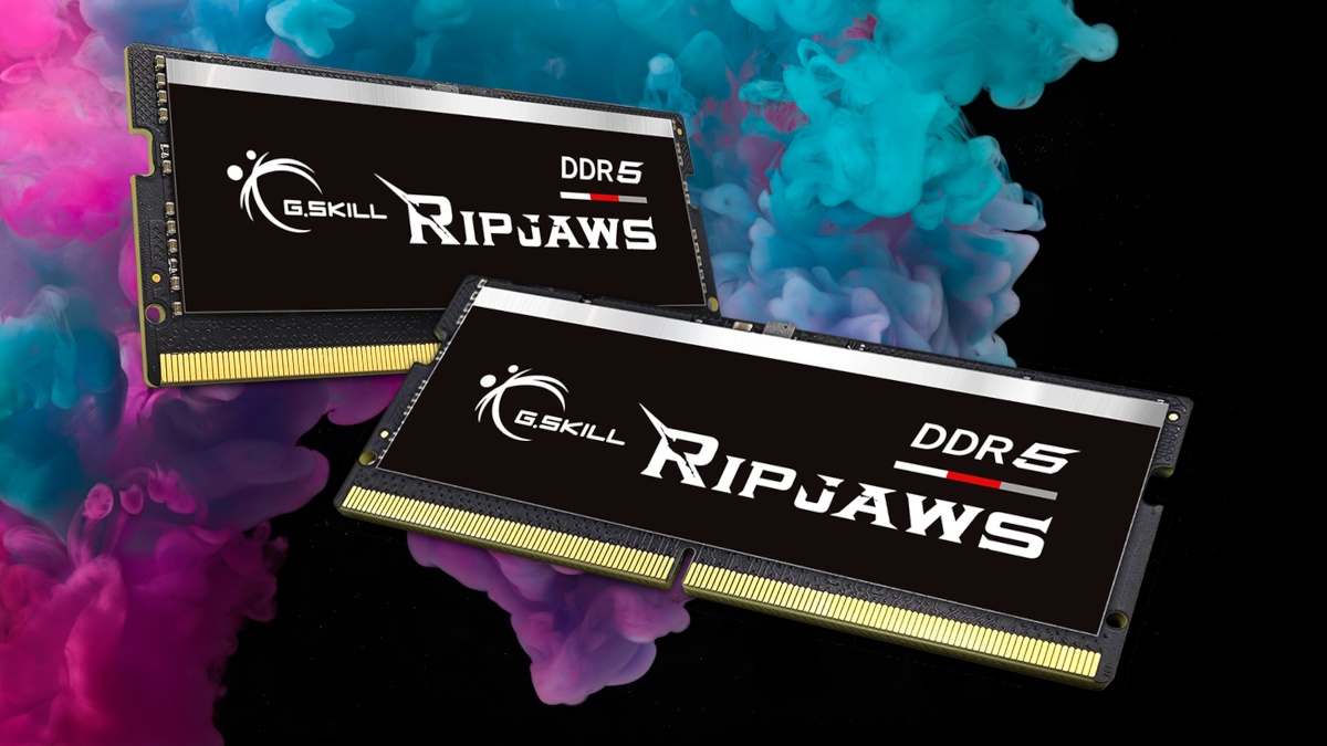 G.SKILL Ripjaws DDR5: Nowy standard pamięci RAM trafia do laptopów